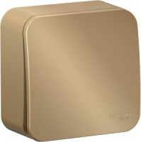 Systeme Electric BLANCA выкл. ОУ 1 кл. 10А титан (пл.осн.) BLNVA101004 (15!)