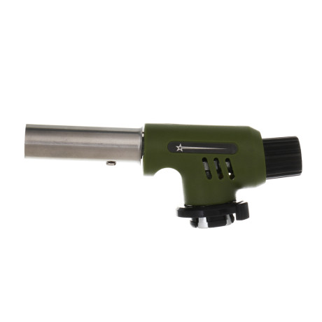 Горелка газ. с пьезорозжигом тм BY Русские Супергерои, цанг. захват, шир. сопло, ударопр. 15х4х5,5см