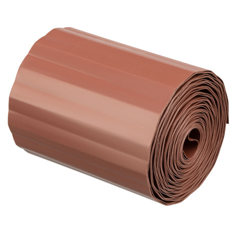 Бордюрная лента, 15 х 900 см, полипропиленовая, коричневая, Palisad