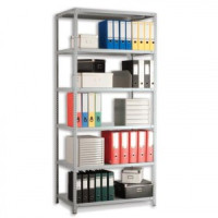 Стеллаж металлический Практик MS 3-2010-6 (в 2000*ш 1000*г 300мм), 6 полок в комплекте