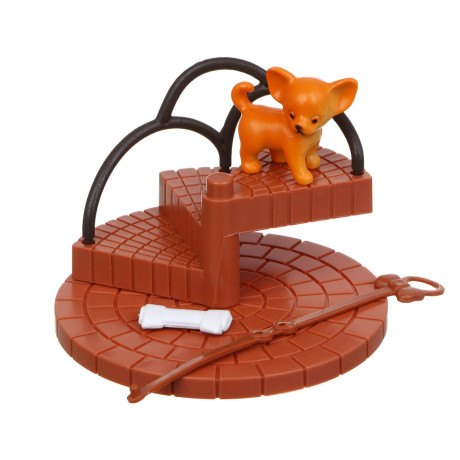 ИГРОЛЕНД Питомец с набором аксессуаров, ABS, 9х5х12 см, 4 дизайна