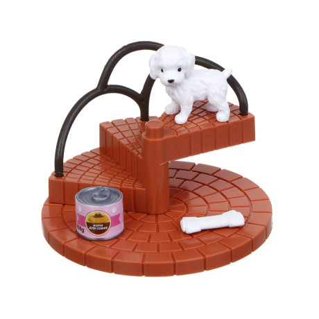 ИГРОЛЕНД Питомец с набором аксессуаров, ABS, 9х5х12 см, 4 дизайна