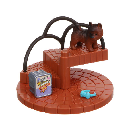 ИГРОЛЕНД Питомец с набором аксессуаров, ABS, 9х5х12 см, 4 дизайна