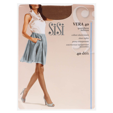 Колготки женские Sisi 40 DEN, размер 5 Maxi, цвет Daino/Miele