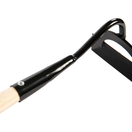 Мотыга стальная усиленная, 190 х 60 х 1430 мм, деревянный черенок, Сибртех