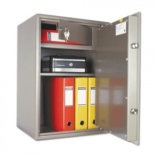 Сейф облегченный VALBERG ASM-63Т (в630*ш440*г380,мм,52кг),ключ. замок+полка, крепление к стене, полу