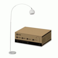 ASD/InHome св-к напольный торшер ТНО 05Б 60W E27 белый 200x1000x1850 9205