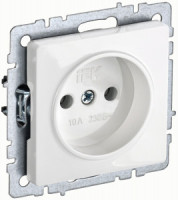 IEK BRITE мех. роз. СУ 10А (штор.) РС10-1-0-БрБ белый BR-R10-10-K01