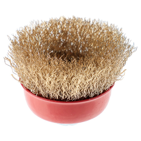 ЕРМАК Щетка металл. для УШМ 65мм/М14 (чашка)