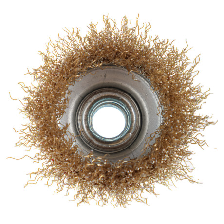 ЕРМАК Щетка металл. для УШМ 65мм/М14 (чашка)