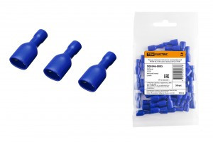 TDM Разъем РППИ-М 2-250 син (мама) (уп. 50шт, цена/уп) SQ0546-0005