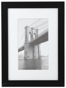 Фоторамка (Ф/р) Image Art 601 / 21х30 черный пластик 0977