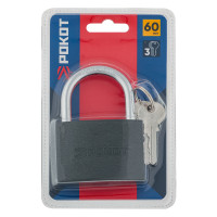 РОКОТ Замок навесной &quot;Серый металл&quot;, 60мм