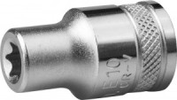 Торц головка KRAFTOOL &quot;INDUSTRIE QUALITAT&quot;, Cr-V, внеш TORX, хромосатинир, 1/2&quot;, Е10 zu27810-10
