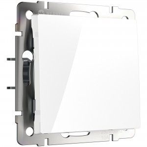 Werkel мех. перекрест. перекл. СУ 1 кл. 10A (белый) W1113001 a051117