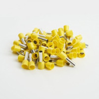 STEKKER Наконечник штыревой втулочный изолир. НШВИ 6-12мм2 LD405-612 Желтый (DIY уп.25шт) 39380