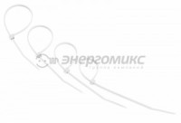 REXANT хомут нейлоновый  150x2.5 мм 25 шт белый, (10!) 07-0150-25