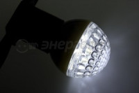Лампа св/д Neon Night шар G50 E27 1W 9LED белая прозр. (д/гирлянды &quot;Белт Лайт&quot;) 405-215