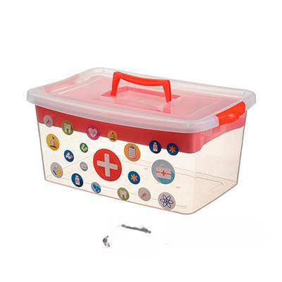 Контейнер Аптечка 9л красный М2908(10)