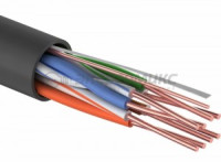 PROconnect кабель витая пара U/UTP 4х2х24 AWG CAT5e CCA, OUTDOOR черный 305м (цена за бухт)01-0045-3