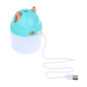 LEBEN Увлажнитель воздуха Котик, 220мл, подсветка, 11x8x8см, питание 5В/0.4А от USB, 2Вт