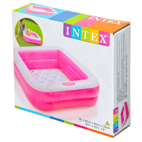 INTEX Бассейн надувной 85x85x23см, 57100NP