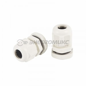 REXANT кабельный ввод PG-11 (5-10 мм) серый цена за шт (100!), 07-8011