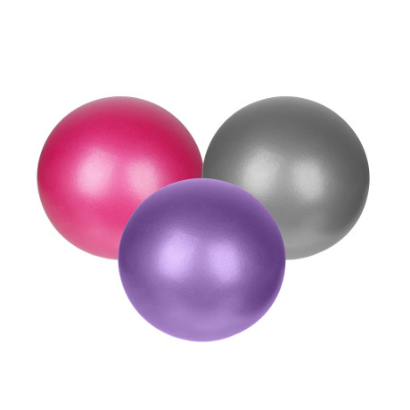 SILAPRO Фитбол для йоги 25см, ПВХ, 100г, 3 цвета
