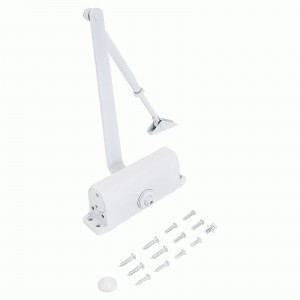 NOTEDO Доводчик дверной DC-100 КЛАССИКА  WHITE до 100кг  белый  (10)