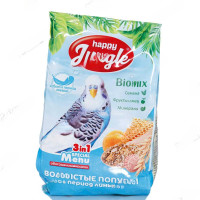 ХэппиДжангл Корм для волнистых попугаев В ПЕРИОД ЛИНЬКИ 500г J103