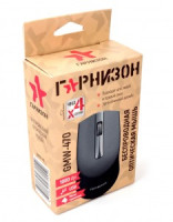 Мышь беспроводная Гарнизон GMW-470, черный, 1000 DPI, soft touch, 3 кн.+ колесо-кнопка, 18833
