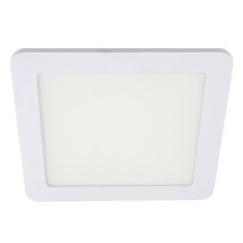 Ecola св-к встр. св/д даунлайт 15W 6500K 6K Квадрат 195(180)x20 DSRD15ELC (20!)