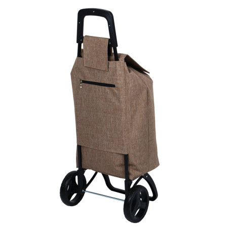 Тележка c сумкой, до 30кг тм VETTA, 95х41х33см, сумка 36,5х23х57см, 45л, оксфорд 300D, колесо d17см