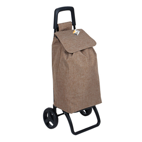 Тележка c сумкой, до 30кг тм VETTA, 95х41х33см, сумка 36,5х23х57см, 45л, оксфорд 300D, колесо d17см