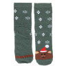 GALANTE Носки новогодние, р.23-25, 70% полиэстер, 30% хлопок, разноцветные