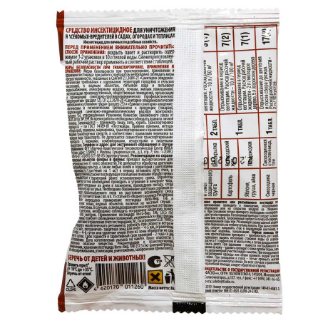 Инта-вир таблетка 8г от комплекса вредителей Фаско х100