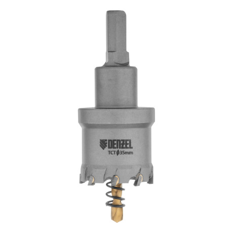 Коронка по металлу твердосплавная, 35 мм Denzel