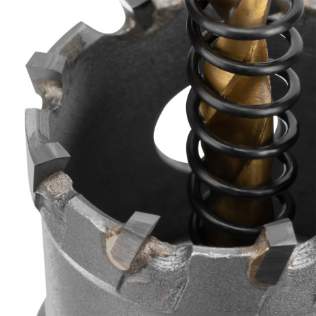 Коронка по металлу твердосплавная, 35 мм Denzel