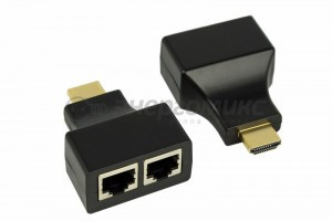 HDMI удлинитель по витой паре (8p8c) REXANT, 17-6916