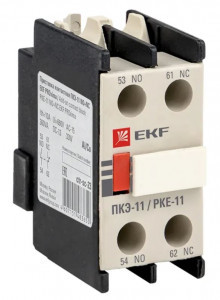 EKF приставка контактная (доп. контакты) ПКЭ-11 1НО+1НЗ ctr-sc-23