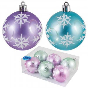 Набор шаров  SYCB17-318, 6 шт., 8 см Волшебная страна