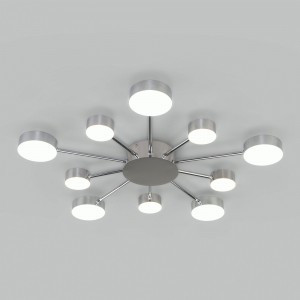 Eurosvet люстра св/д 7200lm 697х0х62 металл хр Nitrino 90242/10 a053444