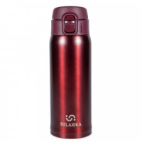 Термокружка Relaxika 0,48л бордовая R701.480.5L1