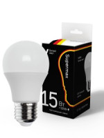 &quot;Supermax ЛОН A60 E27 15W (1200lm) 4000K 4K матов. 108x60 Sup_LED15wA60E2740