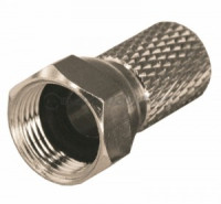 Штекер F для SAT (с резиновым уплотнителем) PROCONNECT цена за шт (100!), 05-4005-4