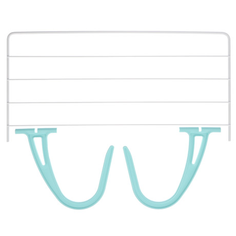 Сушилка на радиатор СБ5-45П, белая, 450х340х165 мм