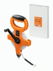 TDM Мерная лента, 30м x 13мм, фибергласовое полотно, штык для фиксац."Рубин" SQ1018-0403