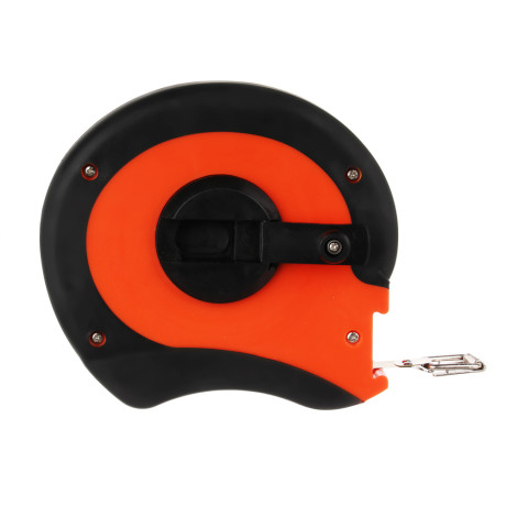 ЕРМАК Лента мерная металл 15м, двукомп. корпус