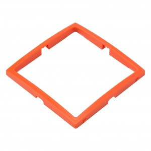 Bylectrica УЮТ декор. вставка в рамки (уп 3 шт.), оранжевый, (ЮЛИГ.735212.276(04))