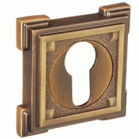 Накладка на цилиндр квадрат. РЕНЦ, кофе  INET 19 CF